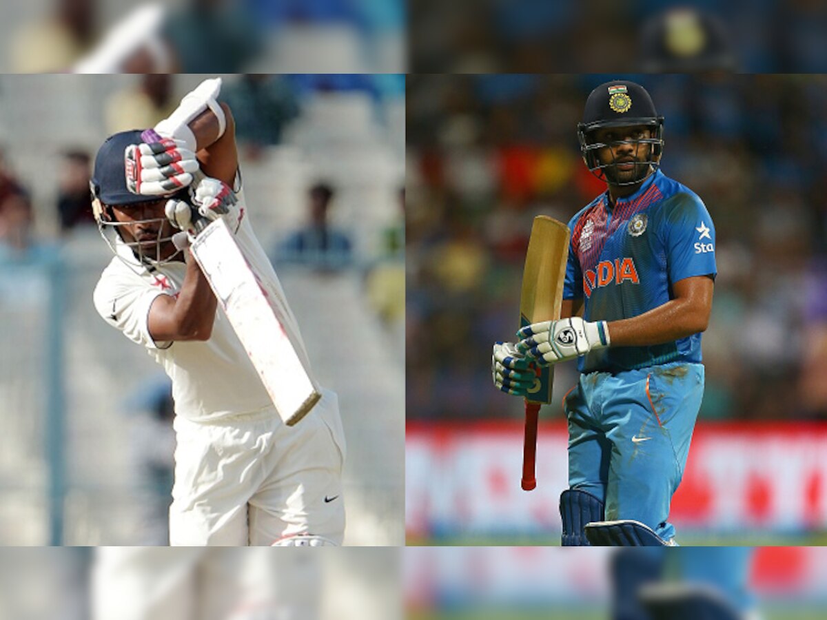 टेस्ट बल्लेबाजों की आईसीसी रैंकिंग में आगे बढ़े रोहित शर्मा और रिद्धिमान साहा 