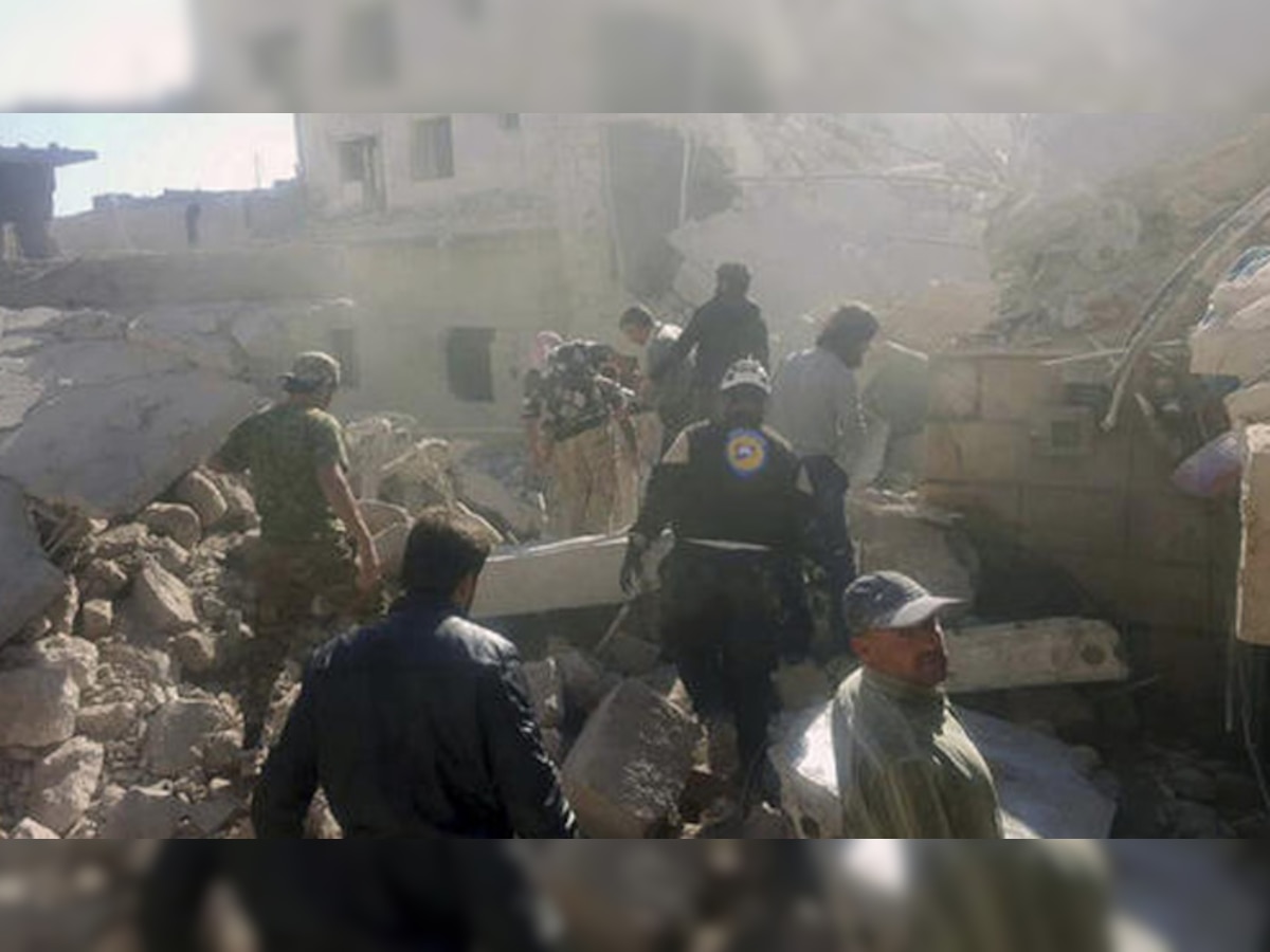 विद्रोहियों के कब्जे वाले अलेप्पो एवं उत्तरी सीरिया में बम हमले, 54 की मौत