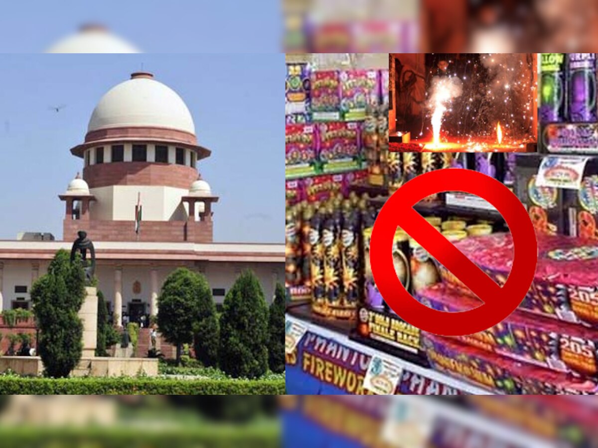 दिल्ली-एनसीआर में अब नहीं बिकेंगे पटाखे, सुप्रीम कोर्ट ने लगाई रोक