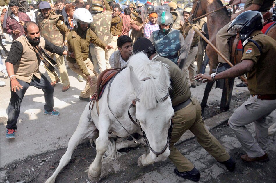 Shaktiman, the Uttarakhand police horse Shaktiman, the Uttarakhand police horse