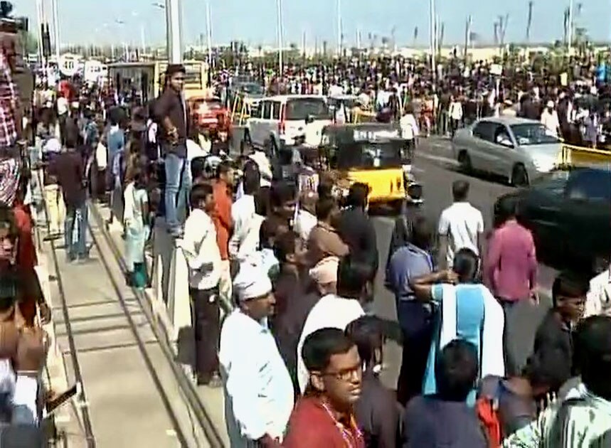 Jallikattu Protest in Tamil Nadu Jallikattu Protest in Tamil Nadu