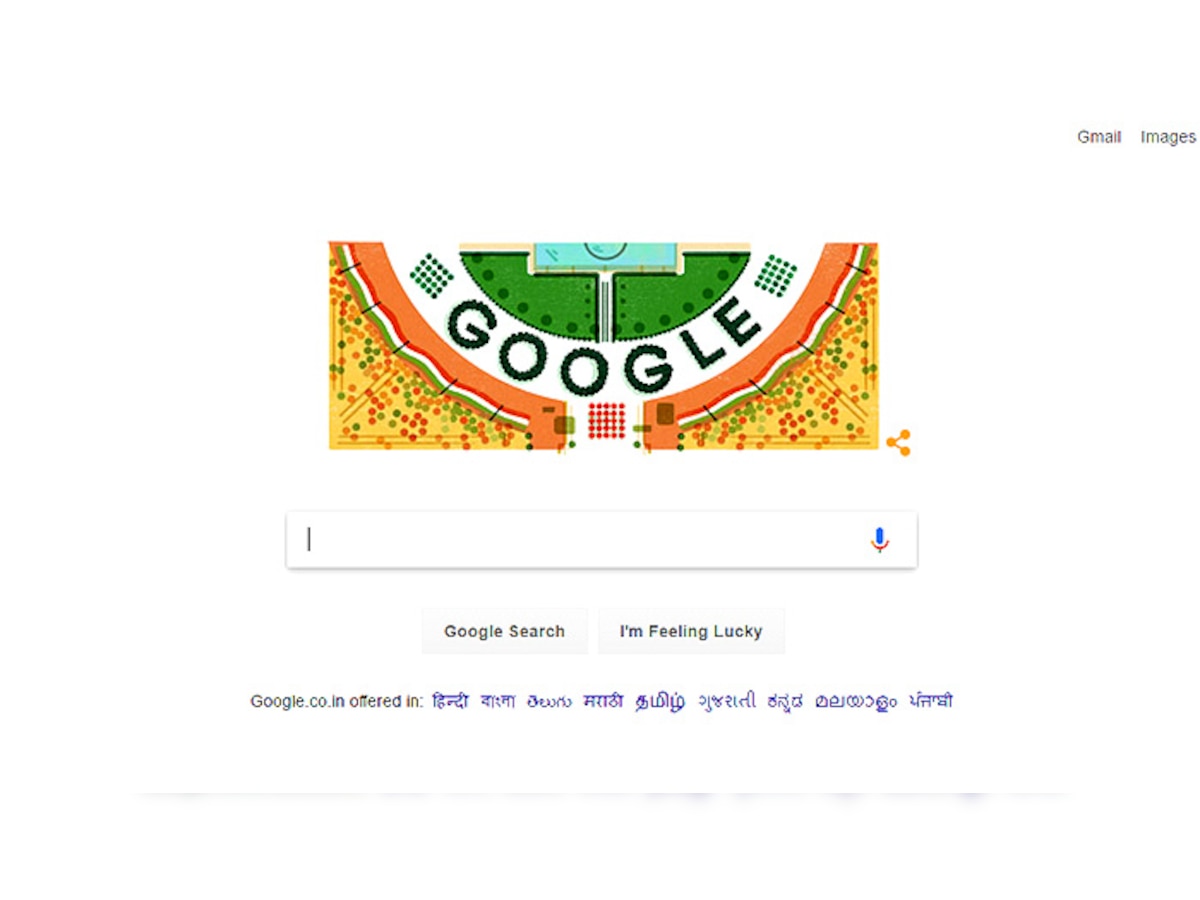 Google ने 68वें गणतंत्र दिवस पर तैयार किया यह खास doodle