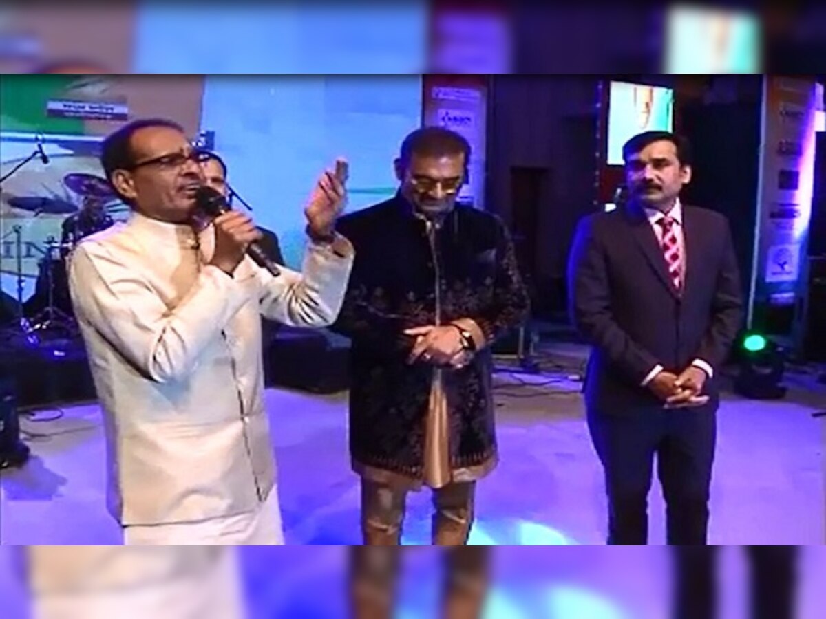 'I For INDIA' में नितिन गडकरी और शिवराज सिंह ने गाए गीत, देखें वीडियो