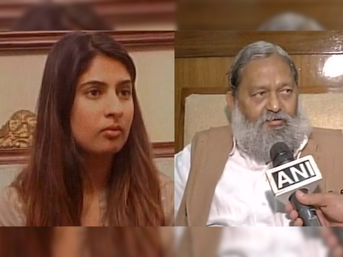 गुरमेहर के समर्थक पाकिस्तान समर्थक हैं, उन्हें देश से बाहर किया जाना चाहिए: अनिल विज 