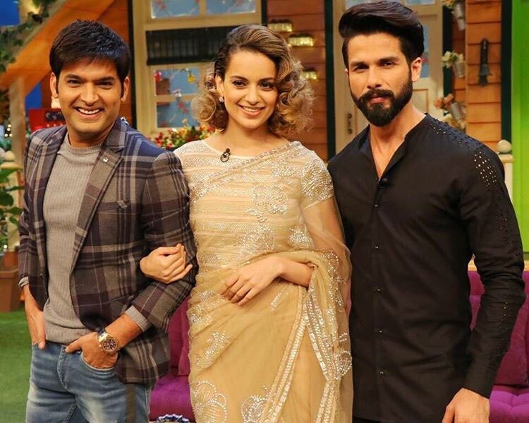 kapil sharma :- Don`t miss the #rangoon special with #kanganaranaut @shahidkapoor kapil sharma :- Don`t miss the #rangoon special with #kanganaranaut @shahidkapoor