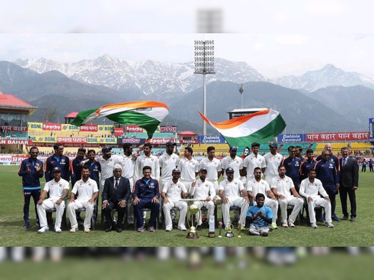 बोर्ड भारतीय टेस्ट टीम के प्रत्येक खिलाड़ी को 50 लाख रुपए, कोच को 25 लाख रुपए और सहयोगी स्टाफ को 15 लाख रुपए देगा (फोटो सौजन्य:BCCI)
