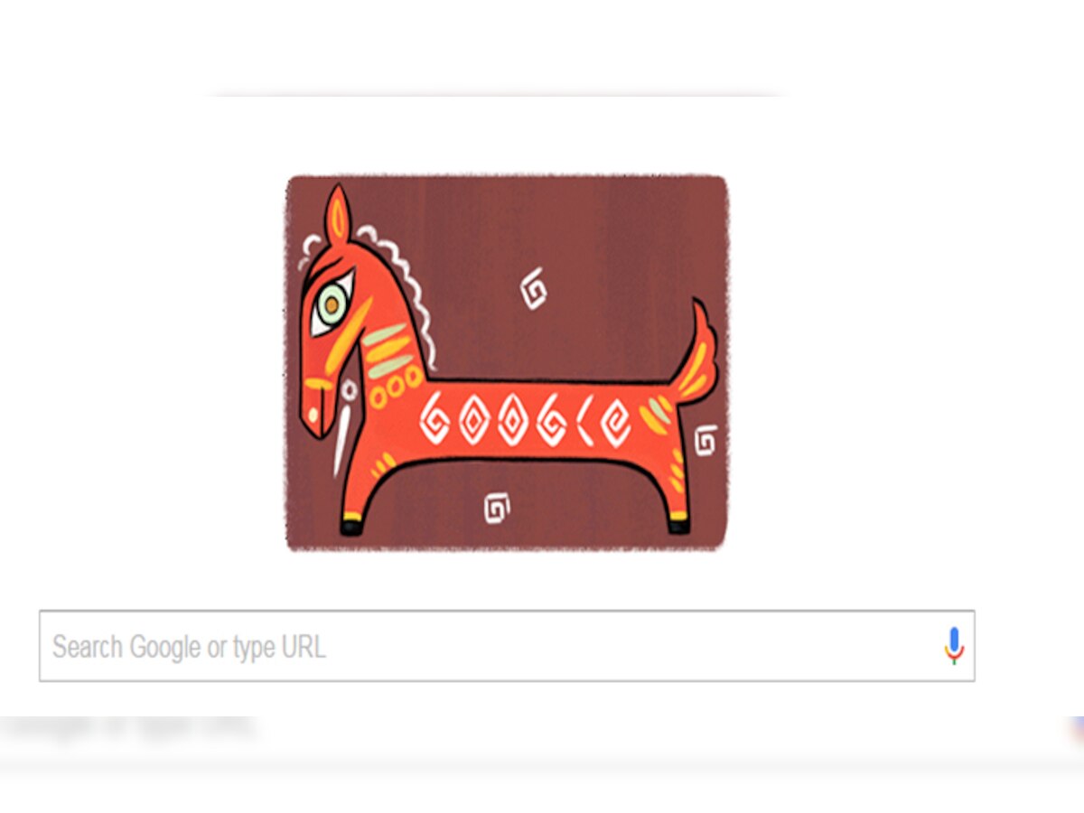 Google ने डूडल के जरिए दी भारत के महान चित्रकार जैमिनी राय को श्रद्धांजलि 