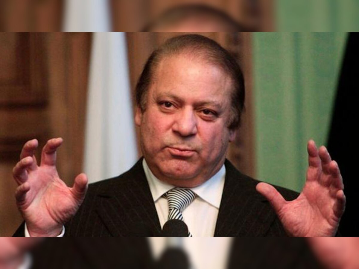 पाकिस्तान के प्रधानमंत्री नवाज़ शरीफ की फाइल फोटो.