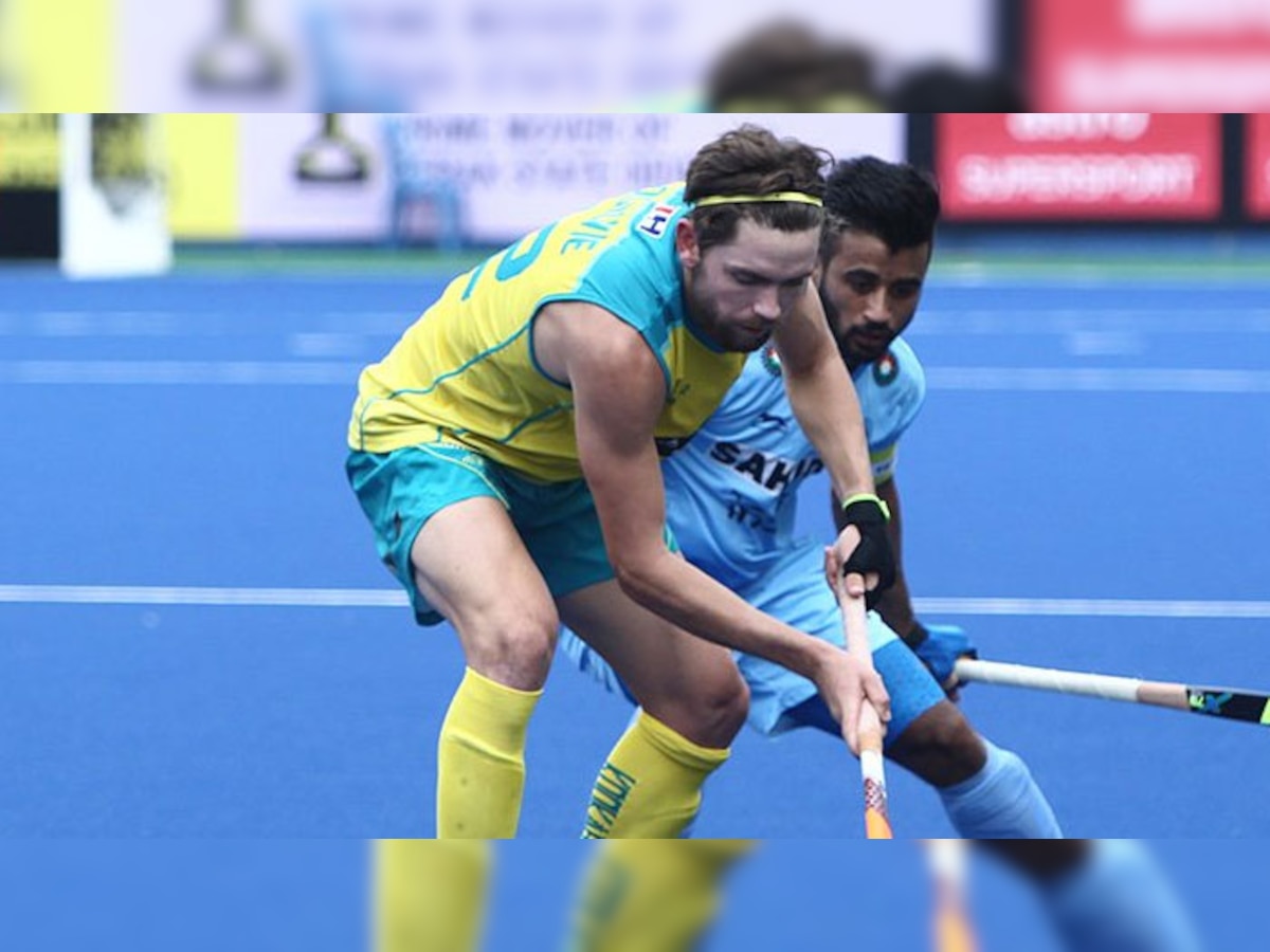 सुल्तान अजलान शाह में ऑस्ट्रेलिया ने भारत को 3-1 से हराया (PIC: Hockey india/Twitter)