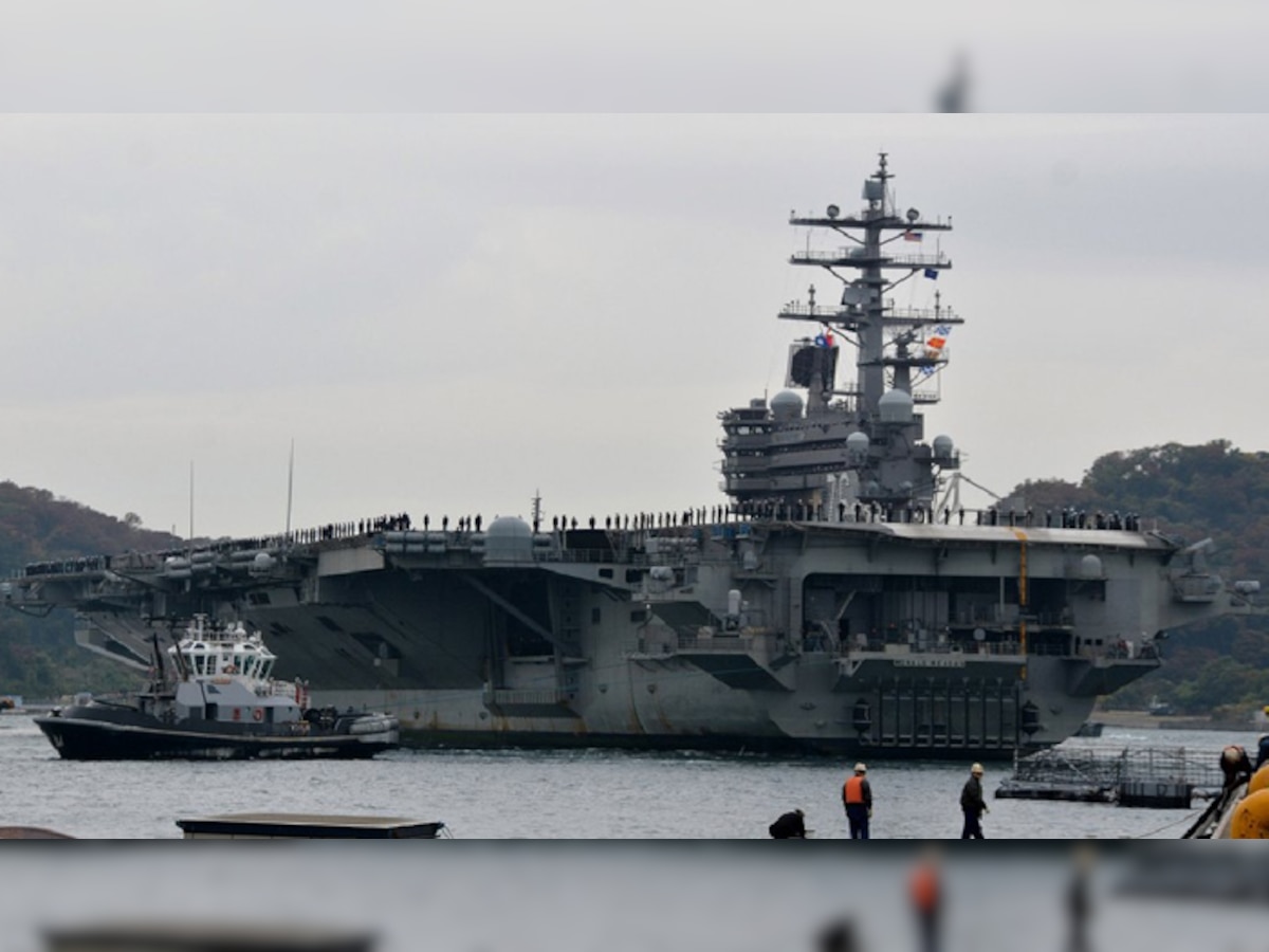 ये है अमेरिकी नौसेना का दूसरा जंगी बेड़ा जिसे कोरिया प्रायद्वीप को ओर रवाना किया गया है. (Photo-Washington Examiner)