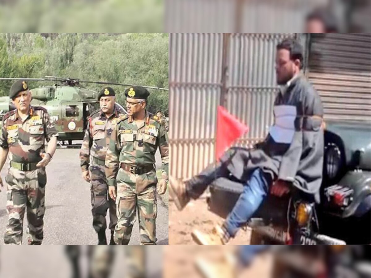 कश्मीर में पत्थरबाज युवक को जीप में बांधने वाले मेजर लीतुल गोगोई को सेना प्रमुख जनरल बिपिन रावत ने किया सम्मानित
