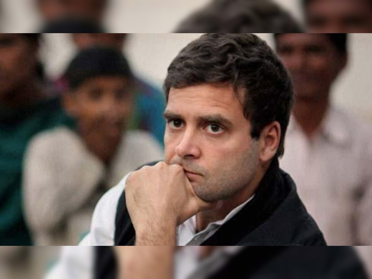 राजग सरकार के तीन साल होने पर कांग्रेस उपाध्यक्ष राहुल गांधी ने भाजपा पर तंज कसा. (फाइल फोटो)