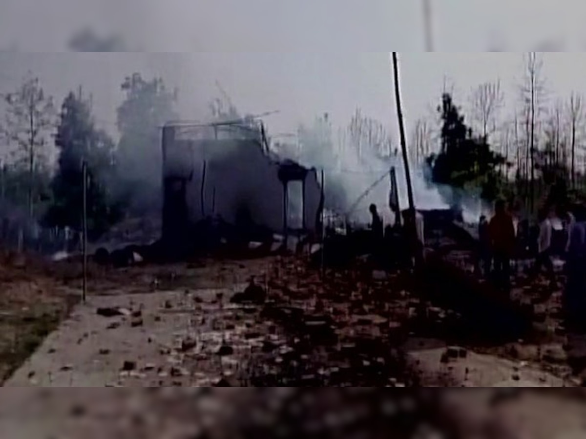 पटाएमपीः बालाघाट की पटाखा फैक्ट्री में आग, 20 लोगों की मौत, मुआवजे का ऐलान  (फोटो-एएऩआई)