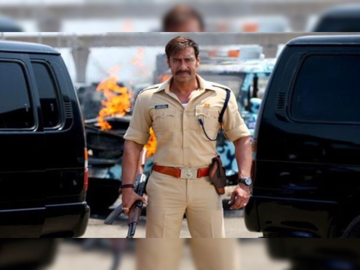 महाराष्ट्र पुलिस के स्पेशल मिशन पर हैं 'सिंघम' (फोटोः फिल्म)