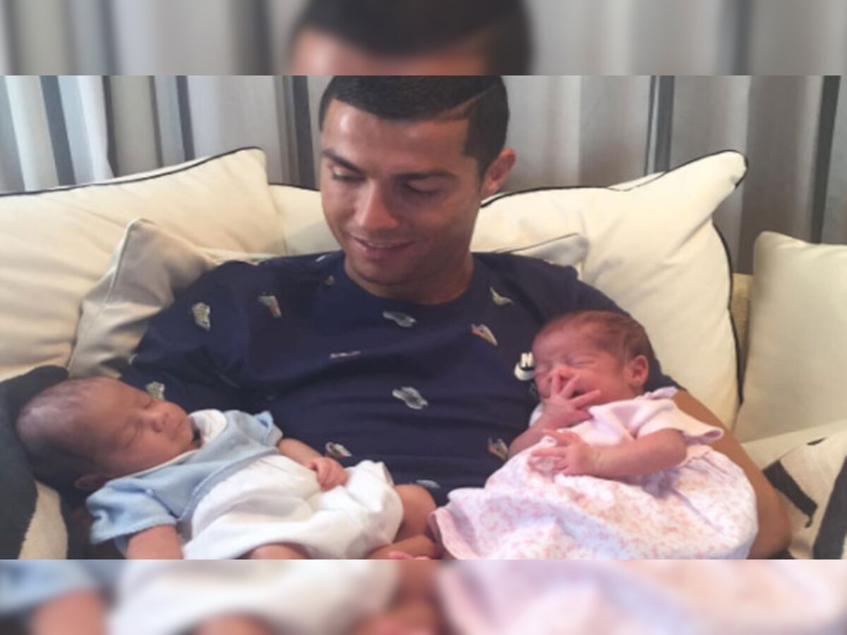 जुड़वा बच्चों के पिता बने फुटबॉलर क्रिस्टियानो रोनाल्डो (PIC : INSTAGRAM)