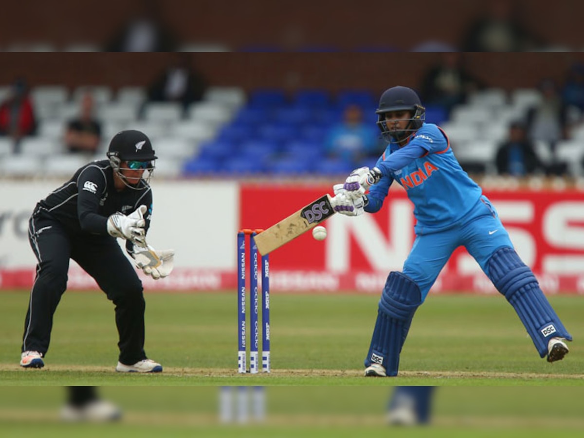 WWC के एक मैच में न्यूजीलैंड के खिलाफ बल्लेबाजी के दौरान भारतीय कप्तान मिताली राज. (PHOTO : Cricket World Cup/Twitter)