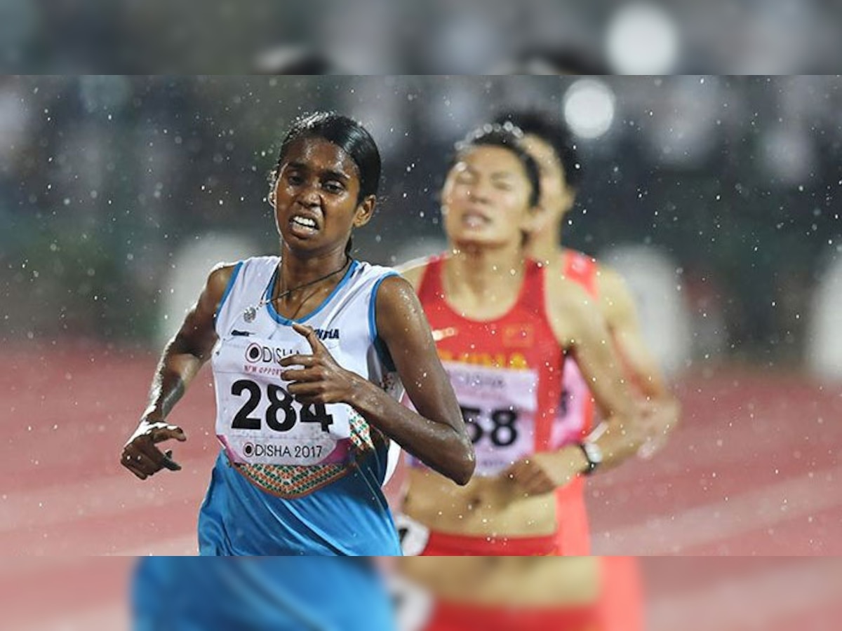 चित्रा ने इसी महीने की शुरुआत में भुवनेश्वर में हुई एशियन एथलेटिक्स चैम्पियनशिप में महिलाओं की 1500 मीटर स्पर्धा में स्वर्ण पदक जीता है. (PHOTO:Facebook)