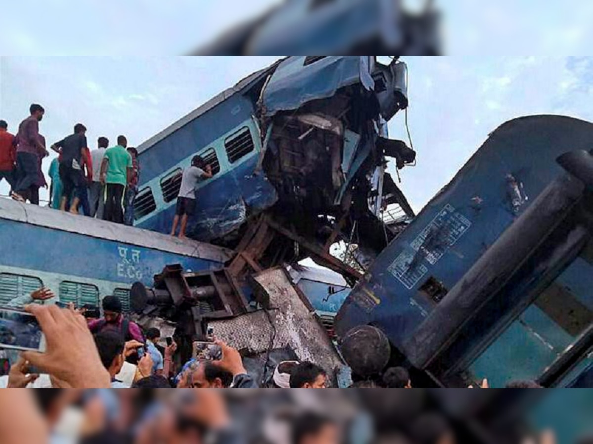 कलिंग-उत्कल एक्सप्रेस दुर्घटना : मेरठ लाइन पर शाम 6 बजे तक ट्रेनें रद्द (फोटो: पीटीआई)