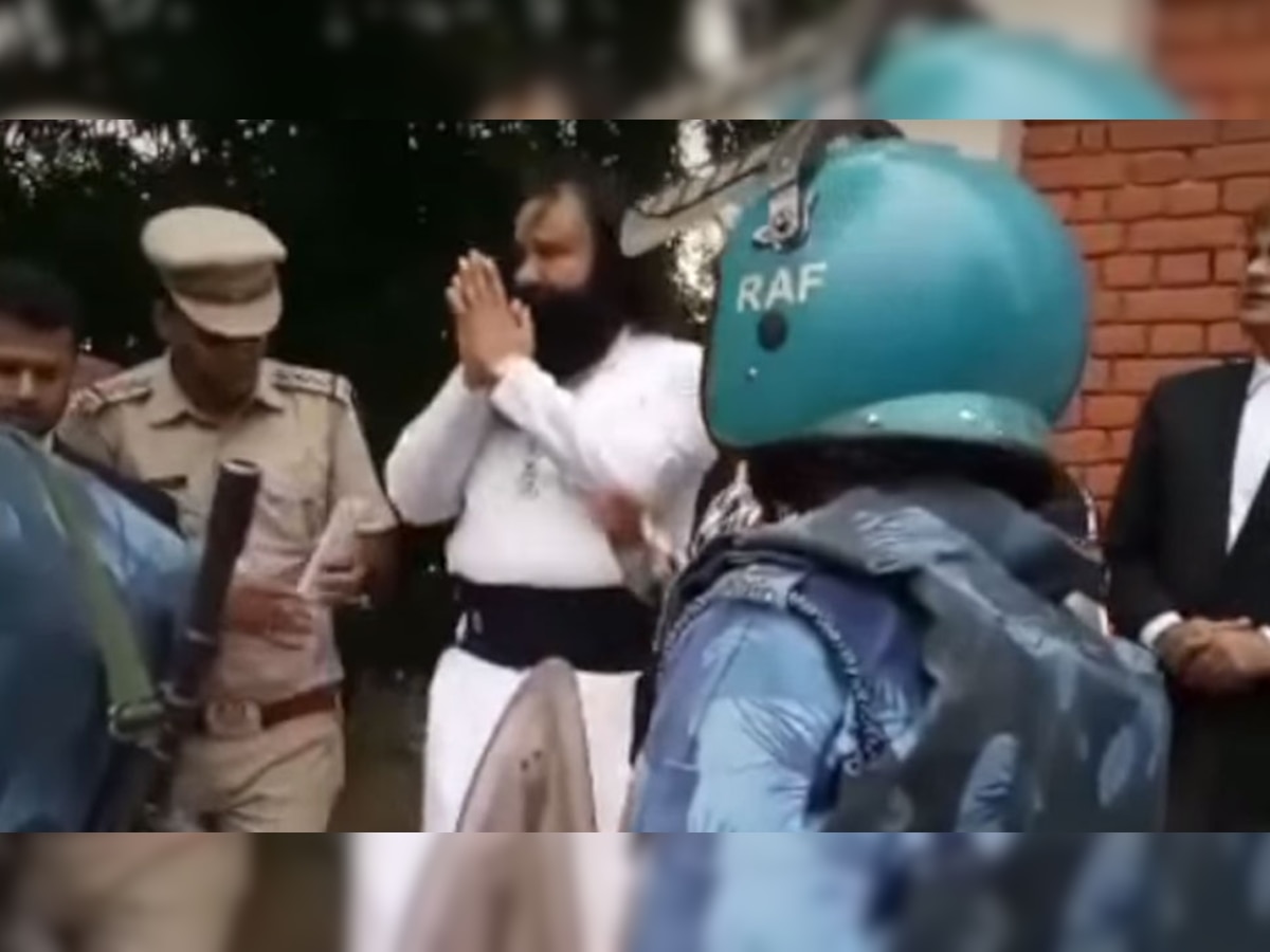 राम रहीम को भगाने की फिराक में थे कुछ पुलिसवालो और Z+ सिक्योरिटी के जवान (फोटोः सोशल मीडिया) 
