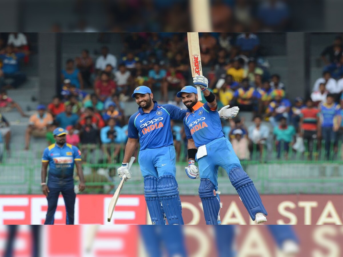 श्रीलंका पर जीत के बाद कोहली ने बताया रोहित के साथ बेहतरीन साझेदारी का राज (PIC : ICC)