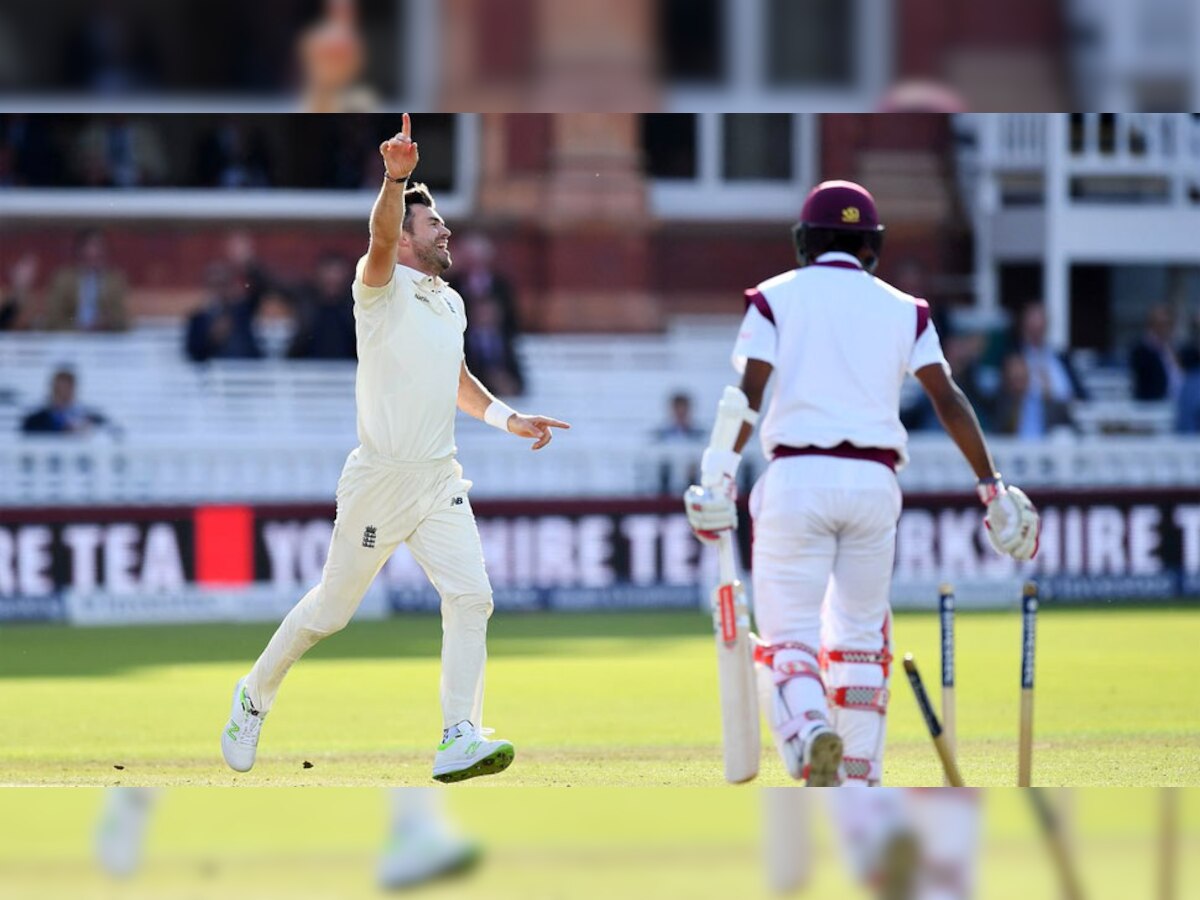 दूसरी पारी में इंग्लैंड के जेम्स एंडरसन ने सात विकेट लिए थे. (PHOTO : ICC/Twitter)