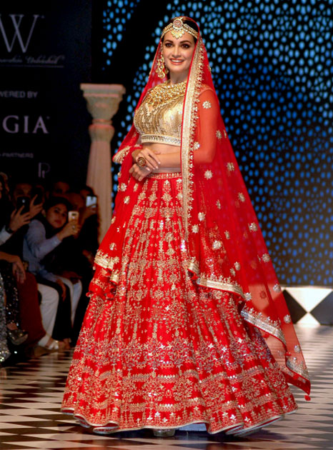 Actress Dia Mirza during the 7th edition of India International Jewelry Week (IIJW 2017) in Mumbai. Actress Dia Mirza during the 7th edition of India International Jewelry Week (IIJW 2017) in Mumbai.