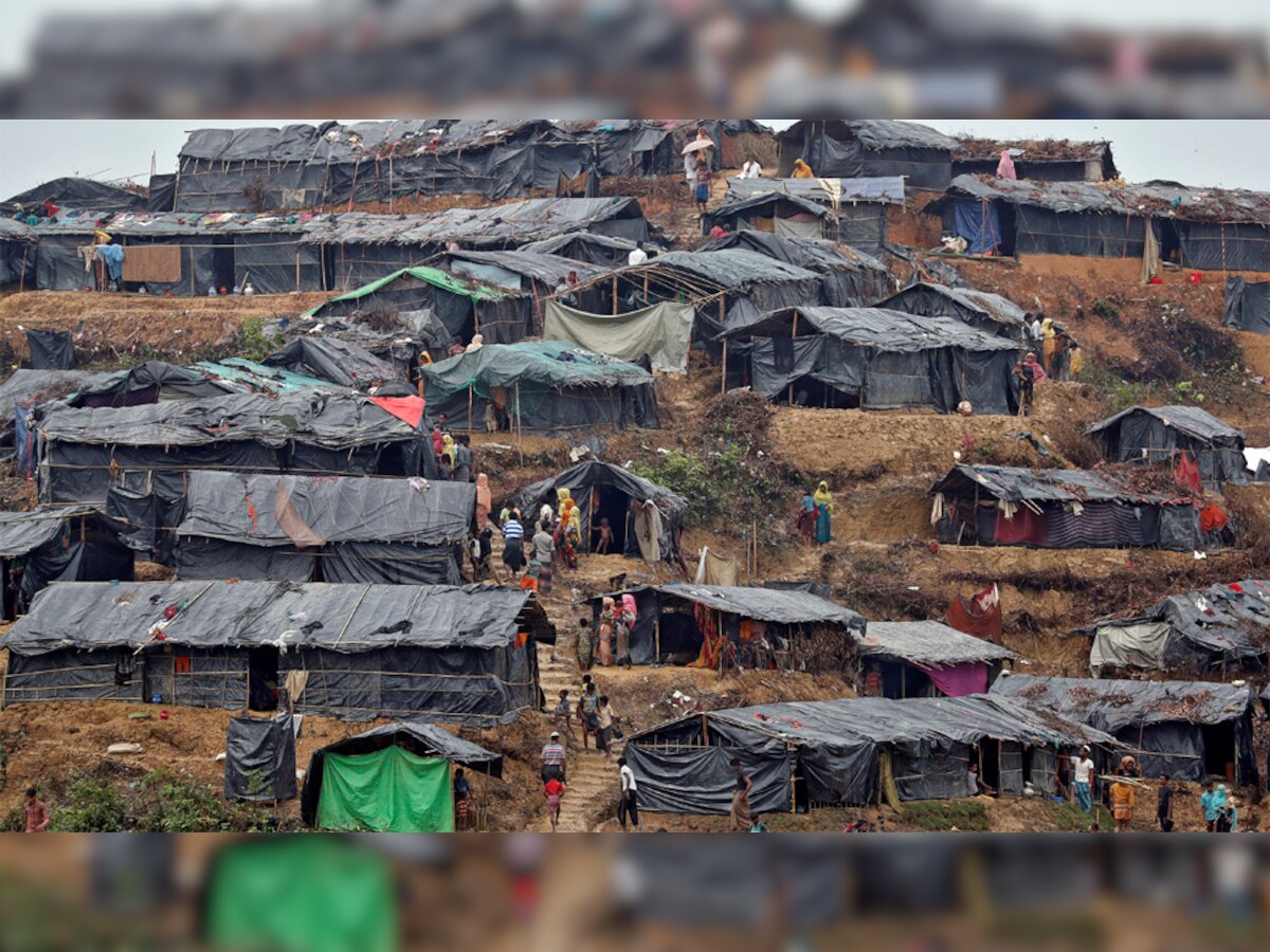 बांग्लादेश के कॉक्स बाजार में स्थित शिविरों में रोहिंग्या शरणार्थी: फाइल फोटो  (Reuters/20 Sep, 2017)