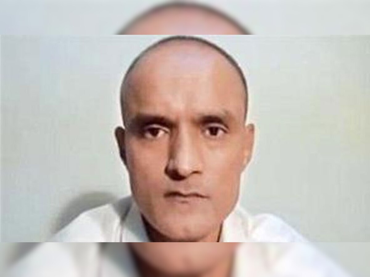 पाकिस्तान की जेल में बंद भारतीय कुलभूषण जाधव की फाइल फोटो.
