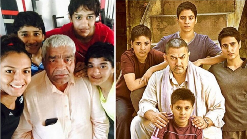 Mahavir Phogat, Phogat sisters, Aamir khan Mahavir Phogat, Phogat sisters, Aamir khan