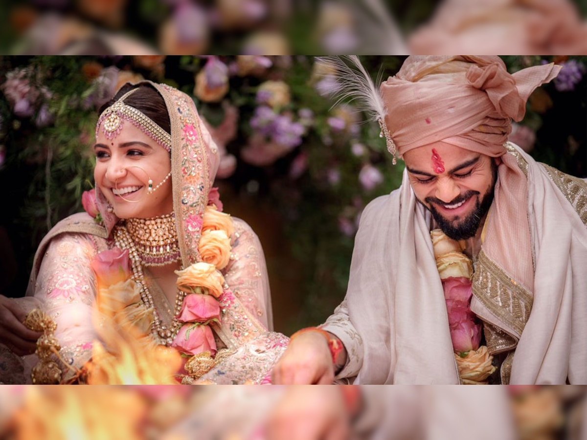 विराट कोहली और अनुष्का शर्मा ने इटली में शादी रचाई है. तस्वीर साभार: ट्विटर पेज @AnushkaSharma