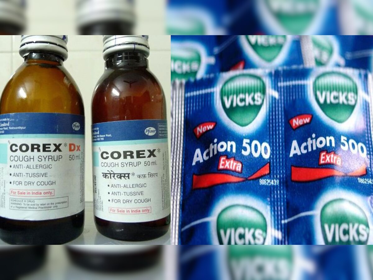 Corex cough syrup और vicks action 500 पर उठे सवाल.