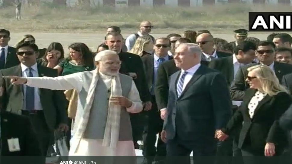 israel pm benjamin netanyahu road show in gujarat with pm narendra modi benjamin netanyahu, india, Israel, Sara Netanyahu, Gujarat