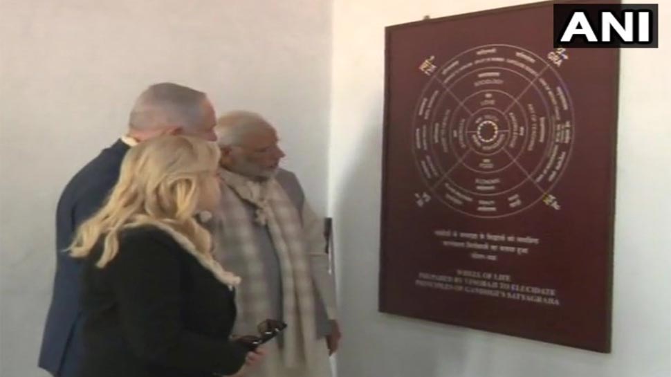 israel pm benjamin netanyahu road show in gujarat with pm narendra modi benjamin netanyahu, india, Israel, Sara Netanyahu, Gujarat