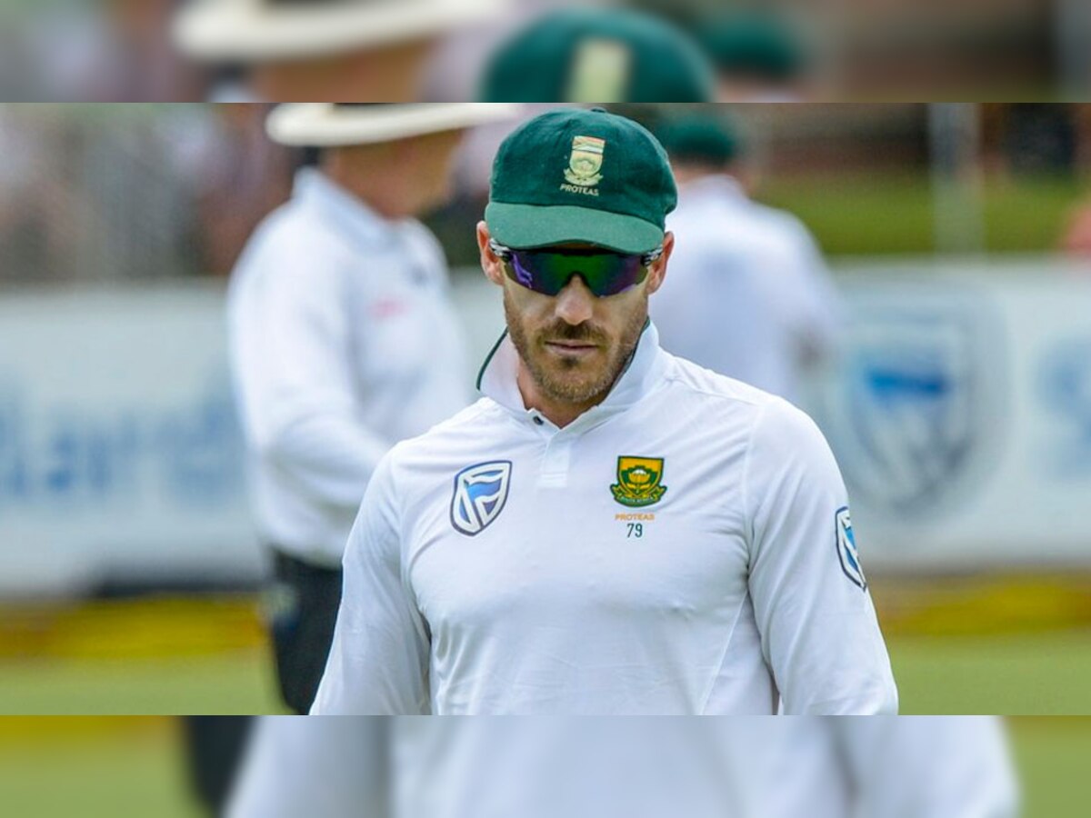 दूसरे टेस्ट मैच की पिच को लेकर डु प्लेसिस ने चिंता जताई. फोटो : क्रिकेट साउट अफ्रीका 
