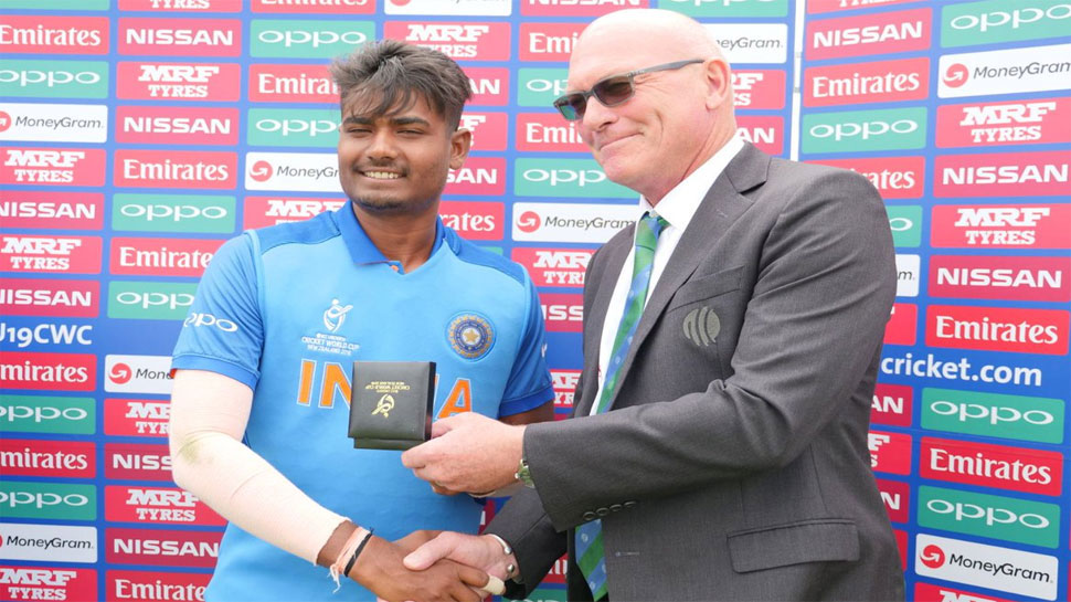 Anukul Roy was the man of the match Anukul Roy was the man of the match