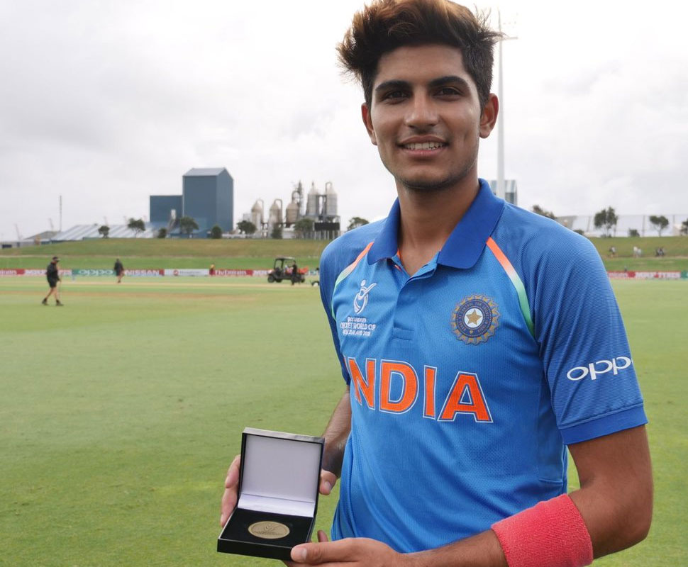 Shubham Gill was the man of the match Shubham Gill was the man of the match