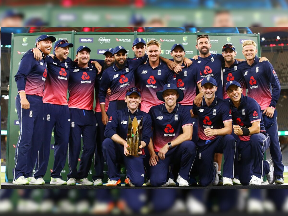 इंग्लैंड टीम पूरी वनडे सीरीज में  ऑस्ट्रेलिया पर हावी रहते हुए सीरीज जीत गई. (फोटो : @CricketAus)