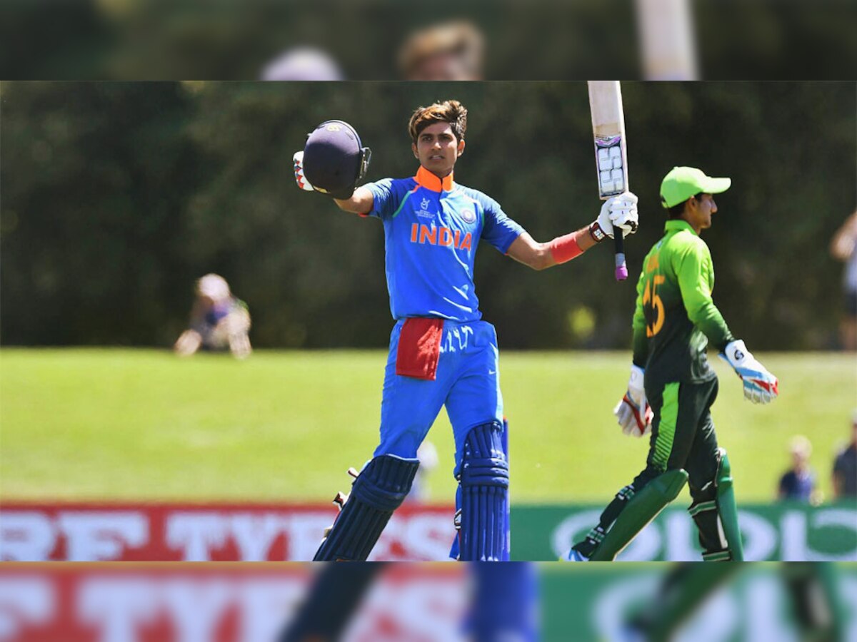 पाकिस्तान के खिलाफ सेमीफाइनल में शुभमन गिल ने शतकीय पारी खेली. फोटो : पीटीआई