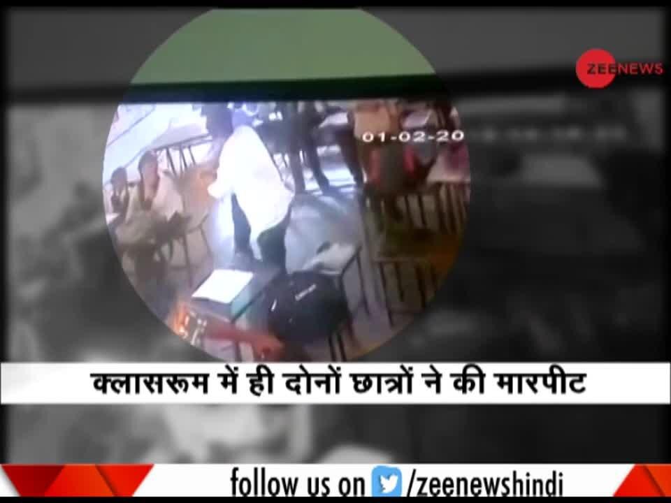 Jodhpur fight in classroom student attack another with scissors