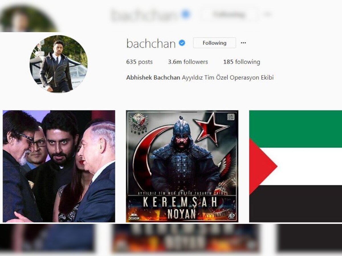 ट्विटर के बाद अभिषेक बच्चन का इंस्टाग्राम और फेसबुक अकाउंट भी हुआ हैक, लिखा- 'आई लव यू कैटरीना'