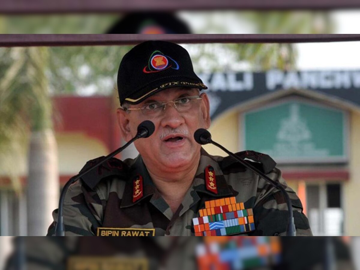 भारतीय सेना प्रमुख बिपिन रावत. (फाइल फोटो)