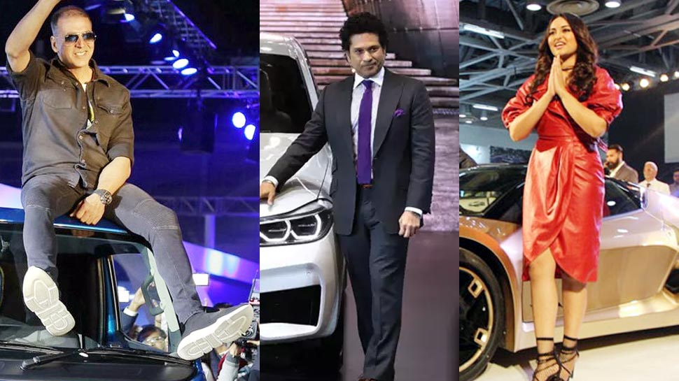 Auto Expo 2018, Celebrities in Auto Expo, Sachin Tendulkar, Tapsee pannu, Shahrukh Khan, Akshay Kumar Auto Expo 2018, Celebrities in Auto Expo, Sachin Tendulkar, Tapsee pannu, Shahrukh Khan, Akshay Kumar