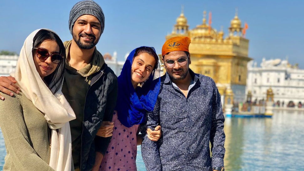 Taapsee Pannu and Vicky Kaushal start shooting for the film Manmarziyan without Abhishek Bachchan Taapsee Pannu and Vicky Kaushal start shooting for the film Manmarziyan without Abhishek Bachchan