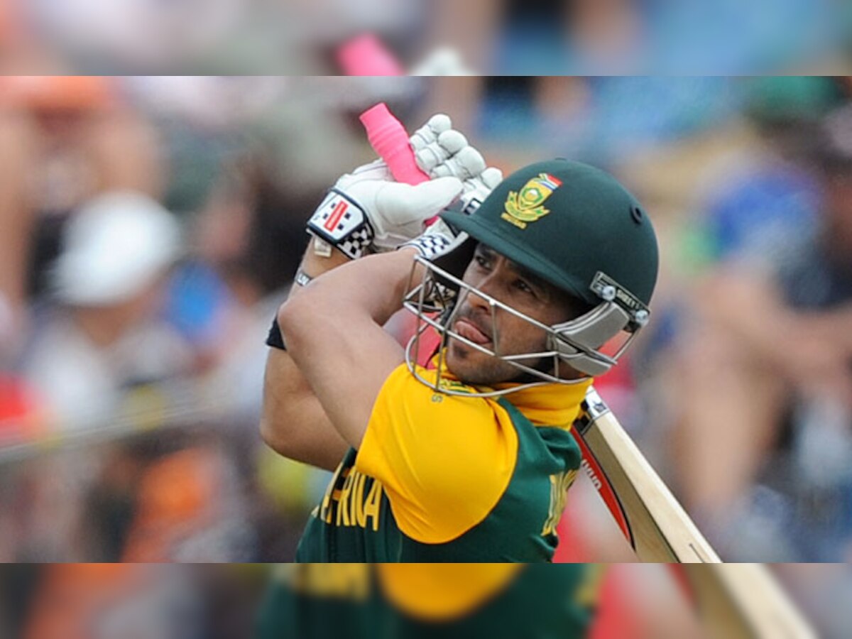 वनडे में हार के बाद डुमिनी को टी20 सीरीज में नए चेहरों पर भरोसा