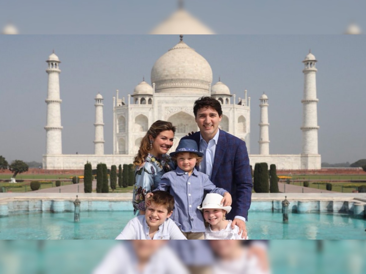 भारत के सात दिन के दौरे पर आए हैं कनाडा के प्रधानमंत्री जस्टिन ट्रूडो (फोटो-@AdamScotti)