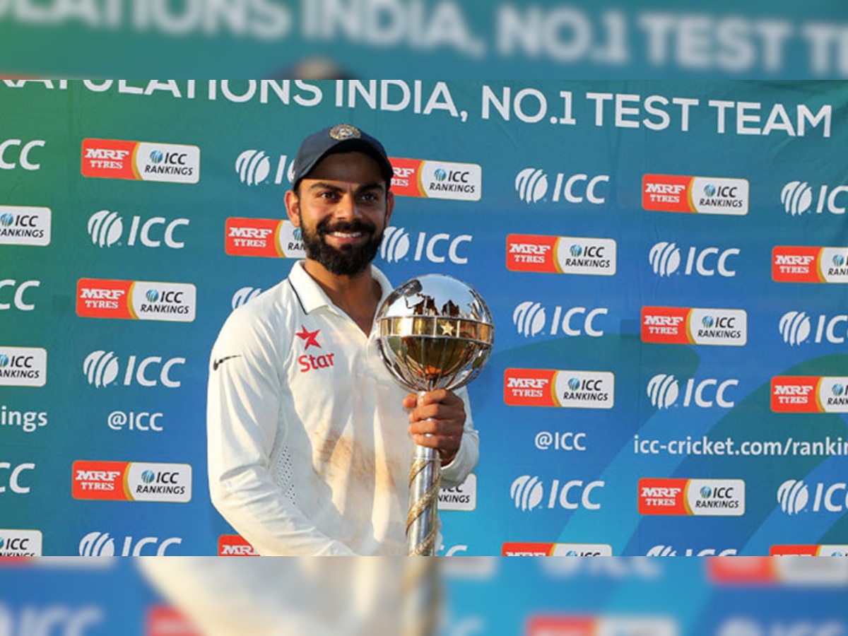 भारत ने एक बार फिर आईसीसी टेस्ट चैम्पियनशिप गदा पर अपना कब्जा कायम किया है (फाइल फोटो)