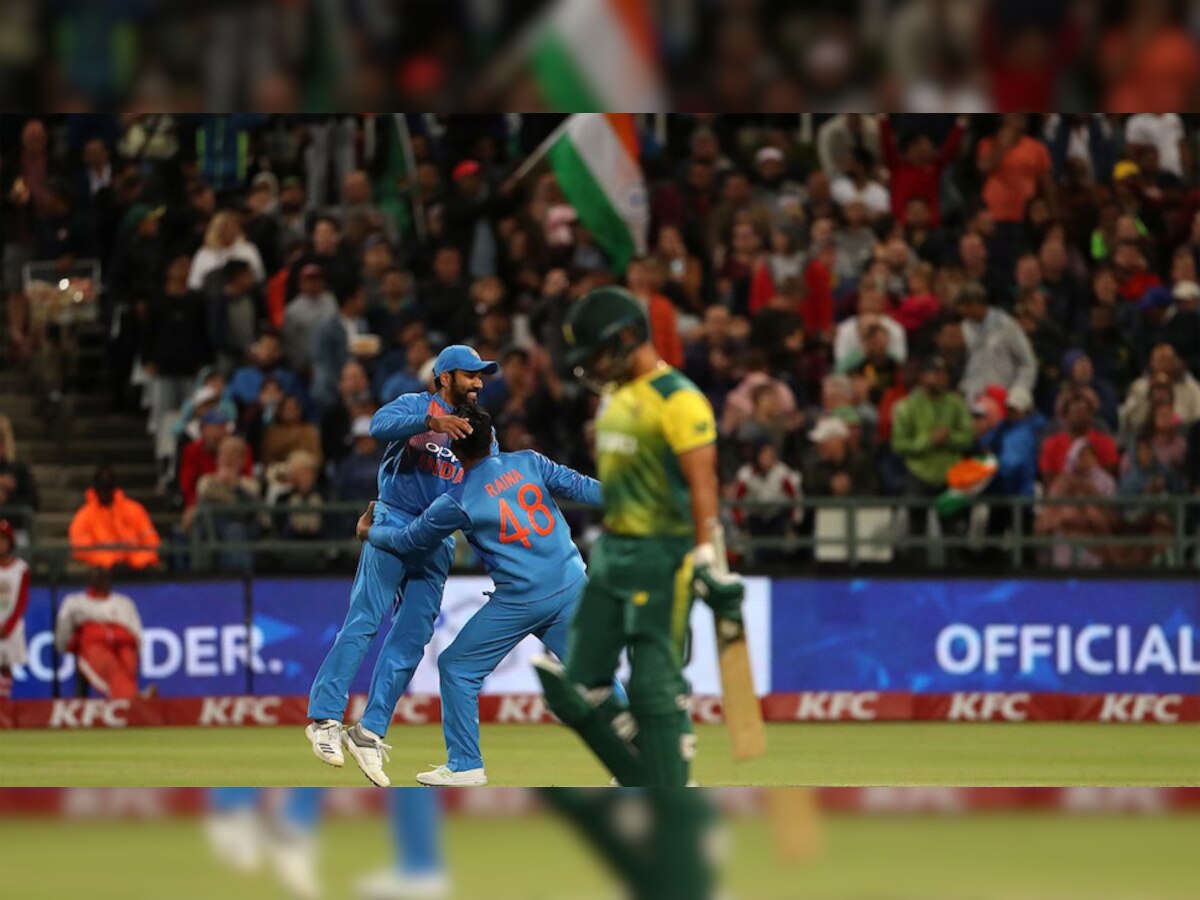 वनडे के बाद टीम इंडिया ने मेजबान टीम को टी20 सीरीज में 2-1 से हरा दिया . फोटो : बीसीसीआई