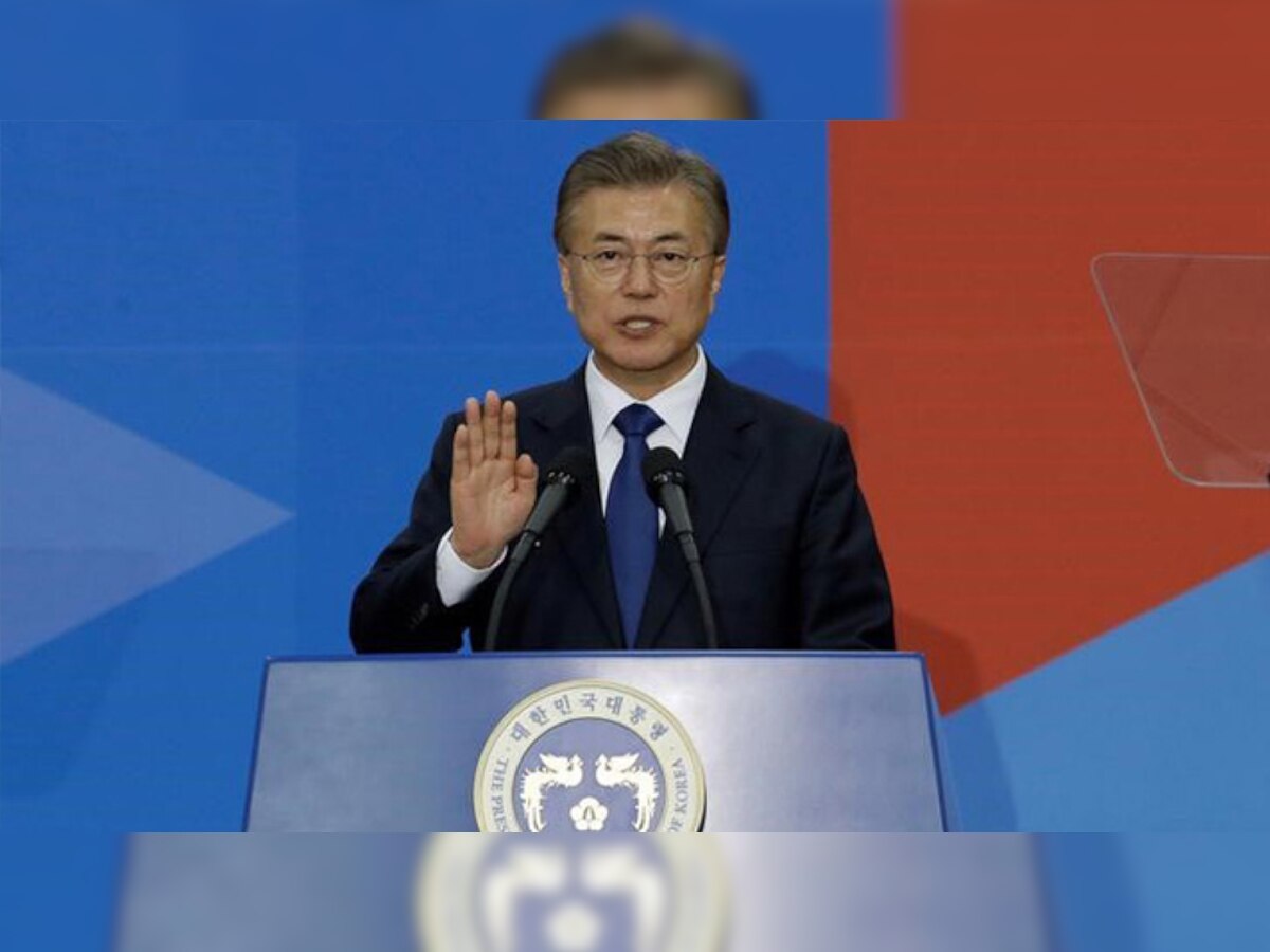 दक्षिण कोरिया के राष्ट्रपति मून जे-इन. (फाइल फोटो)