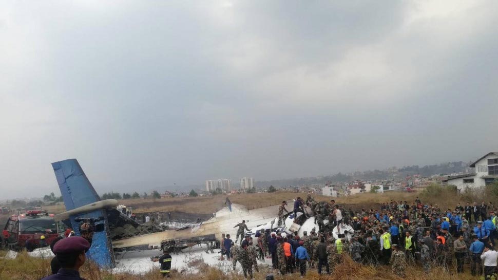 Photos of Bangladesh passenger Plane crash at Kathmandu airport Photos of Bangladesh passenger Plane crash at Kathmandu airport