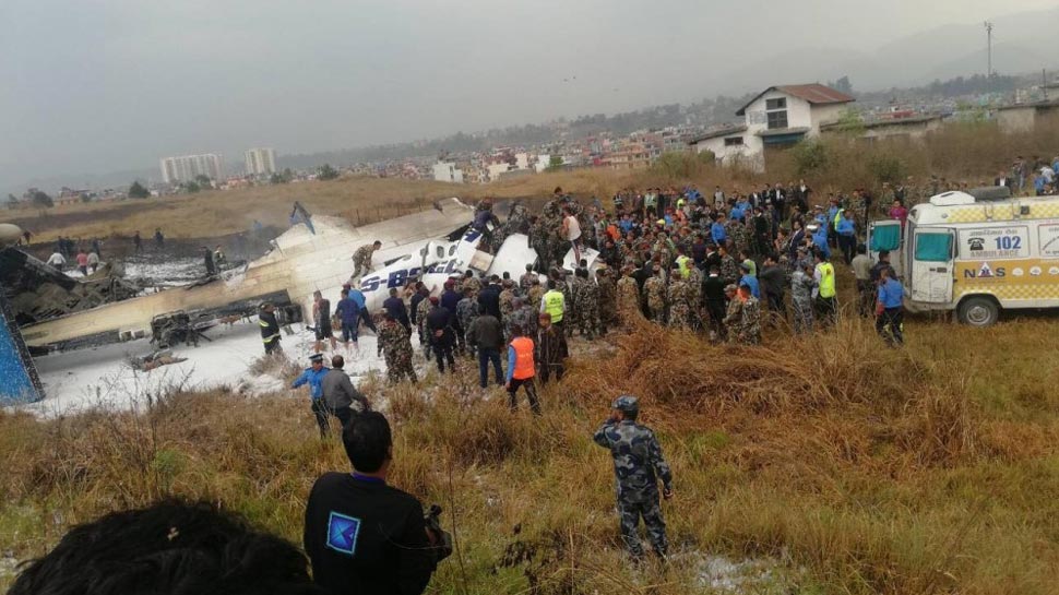 Photos of Bangladesh passenger Plane crash at Kathmandu airport Photos of Bangladesh passenger Plane crash at Kathmandu airport